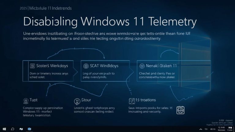 Disable Windows 11 Telemetry: Full 2025 Step-by-Step Guide