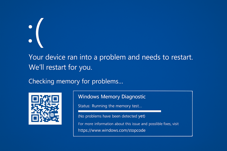 Windows 11’s New Crash Diagnostic Feature Automatically Tests RAM After BSOD