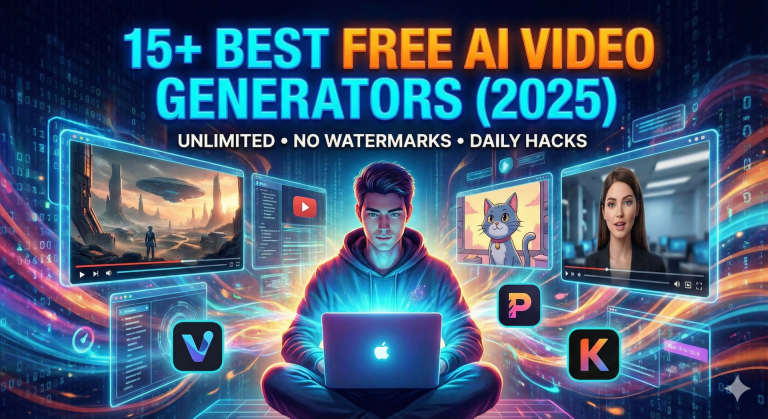 15+ Best Free AI Video Generators (2025): Unlimited, No Watermarks & Daily Hacks