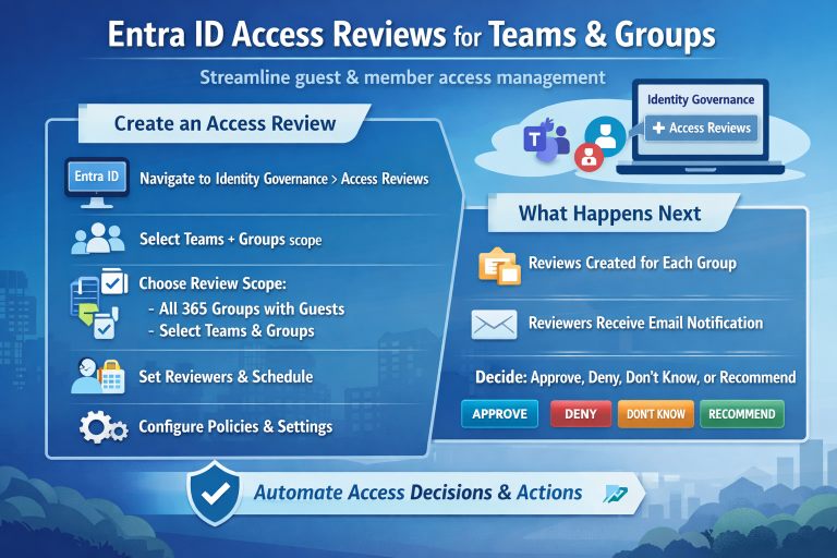 How to Run Access Reviews for Microsoft Teams and M365 Groups in Entra ID