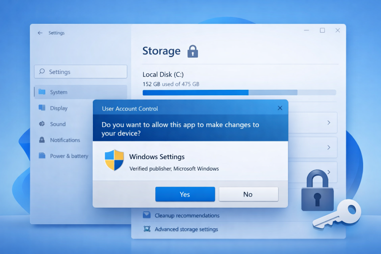 Windows 11 UAC Prompt for Storage Explained: Causes, Impact, and Fixes