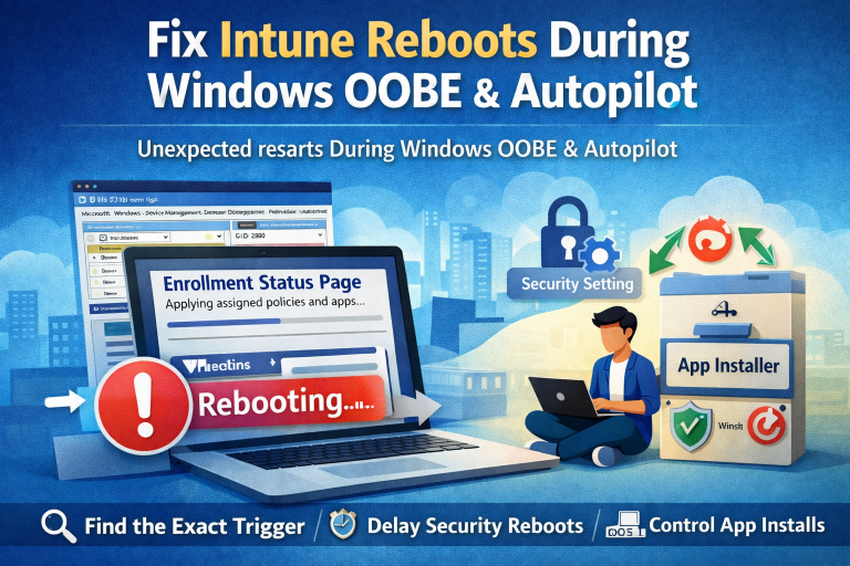 Intune Troubleshooting: Reboot During OOBE (ESP Loop Fix)