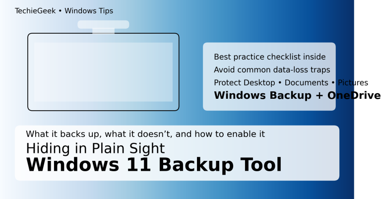 The Windows 11 Backup Tool Hiding in Plain Sight (Enable It the Right Way)