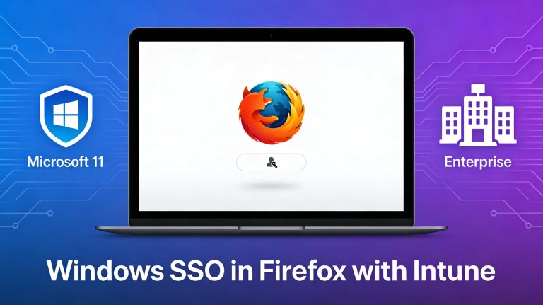 Enable Windows SSO in Firefox with Microsoft Intune