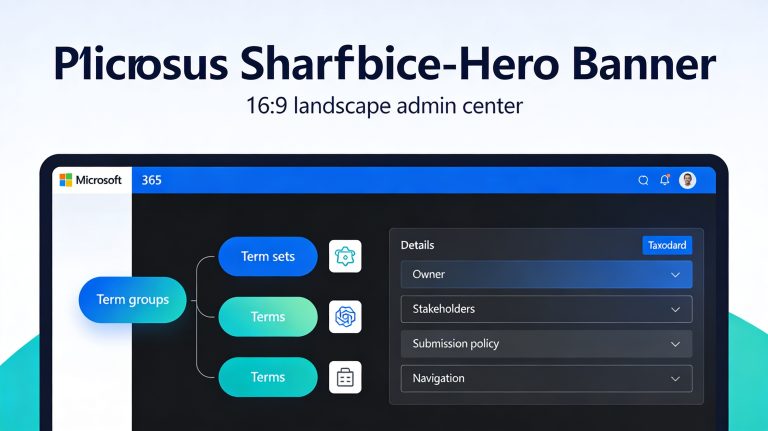 Manage Terms and Term Sets in SharePoint Term Store